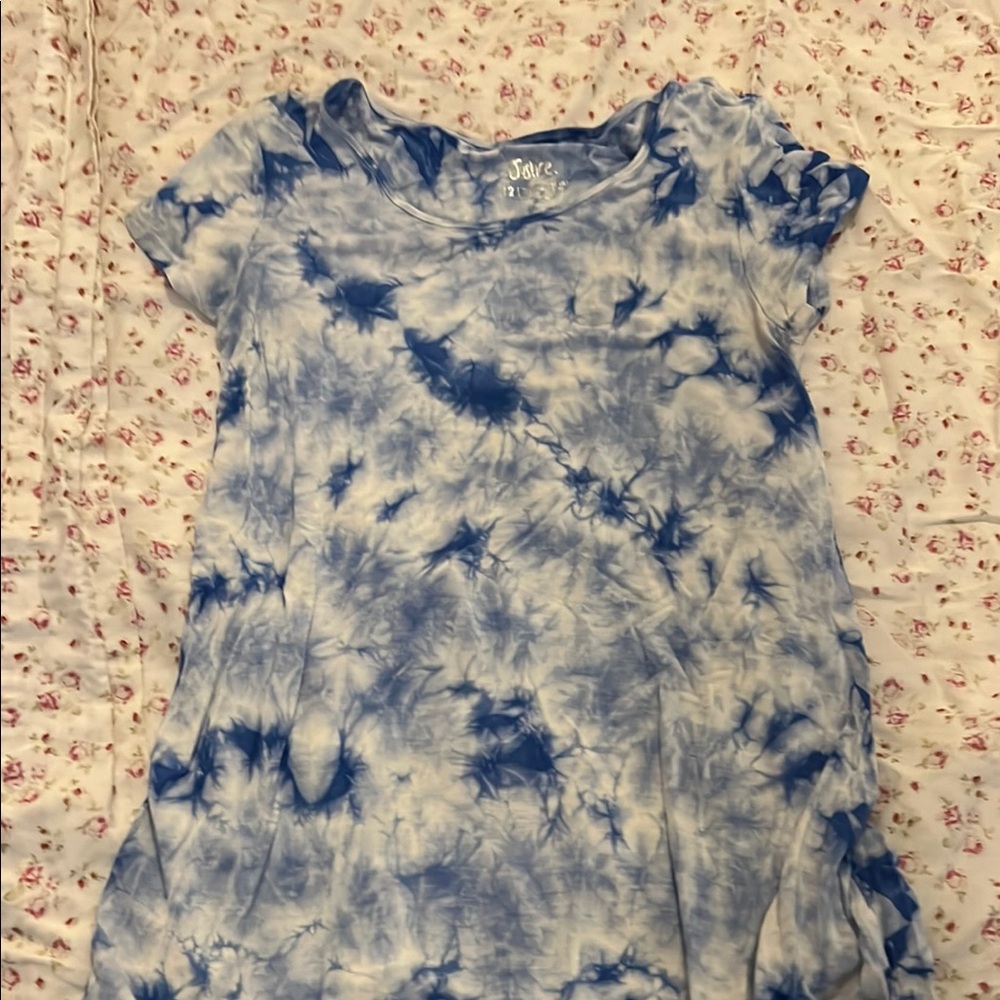 Blue Tie-Dye T-Shirt